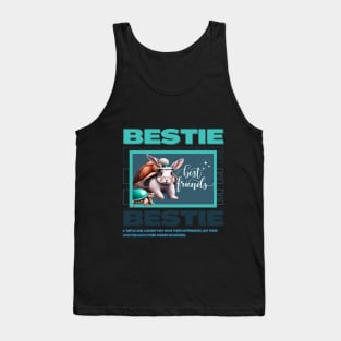 Best friends - Turtle and the Rabbit Tank Top